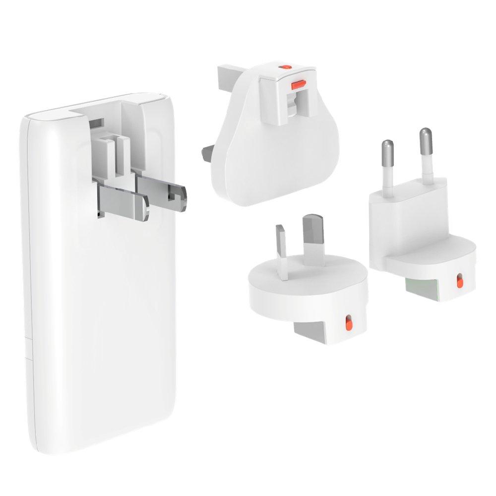 EQ Gan Wall Charger 45W UK, EQ-VTX-45VLAC-Z -White