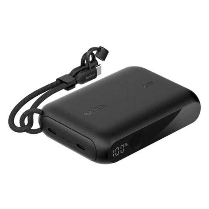 Belkin BoostCharge Power Bank, 10K , BPB027HQBK - Black