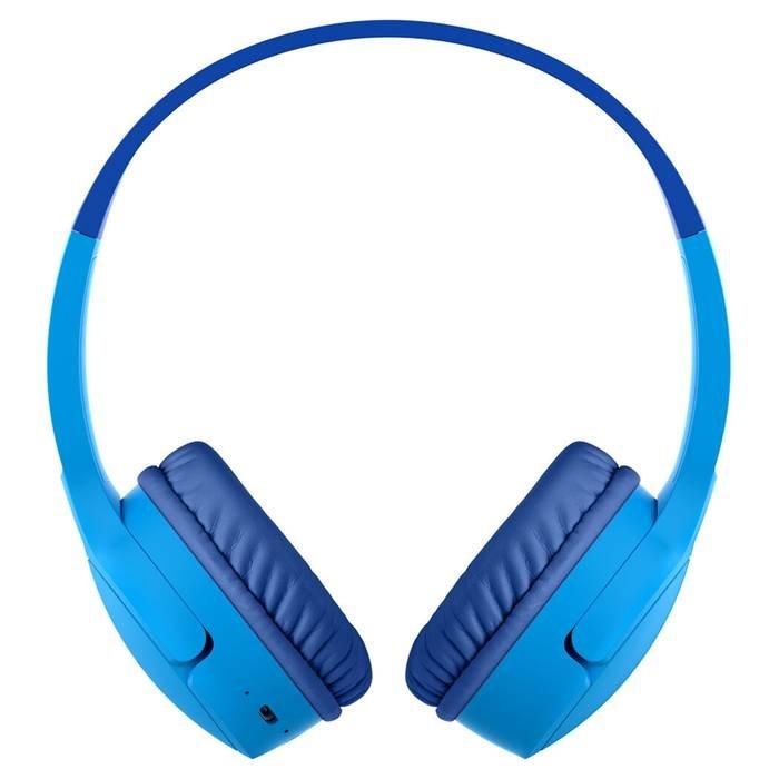 Belkin SoundForm Mini Wireless On-Ear Kids Headphones -Blue