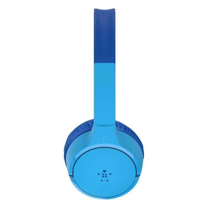 Belkin SoundForm Mini Wireless On-Ear Kids Headphones -Blue