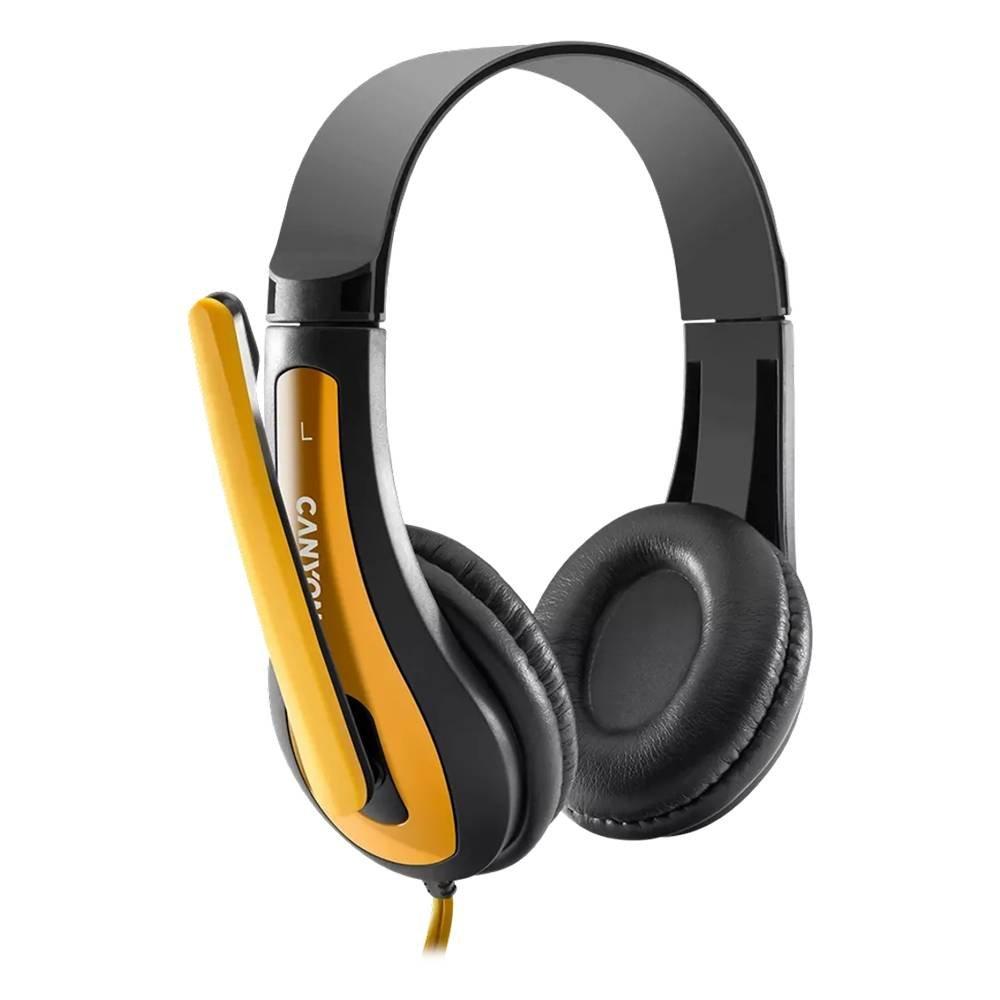 Canyon Simple PC headset HSC-1, CNS-CHSC1BY – Black 