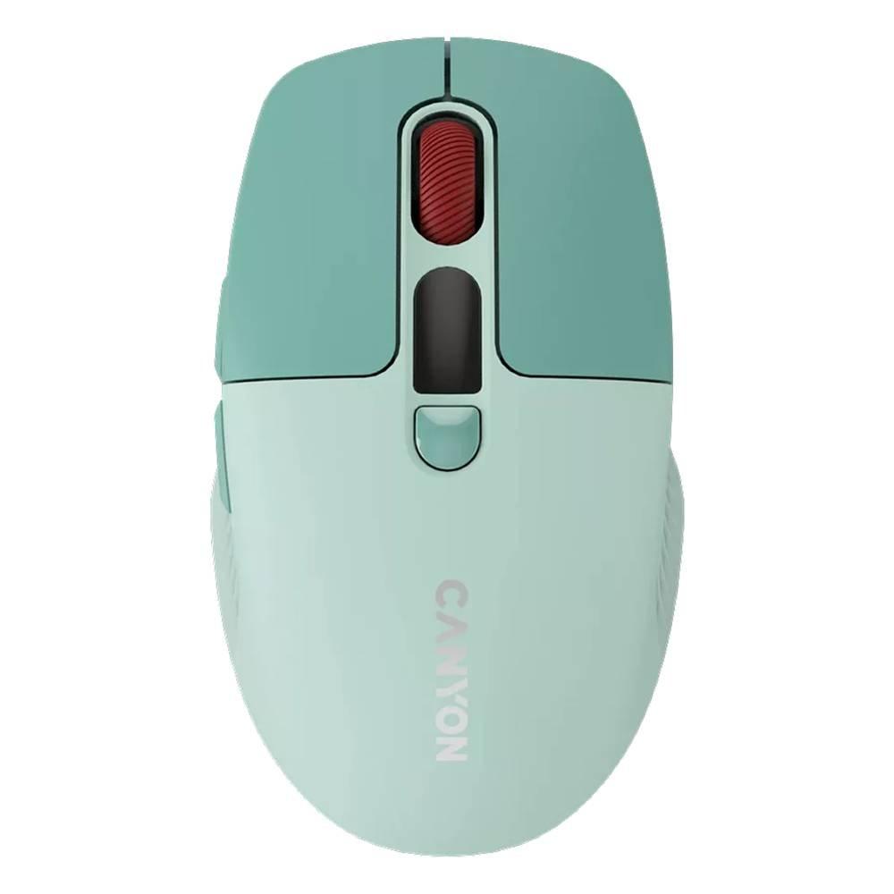 Canyon Silent Wireless Mouse, CNS-CMSW26GR  –Green 