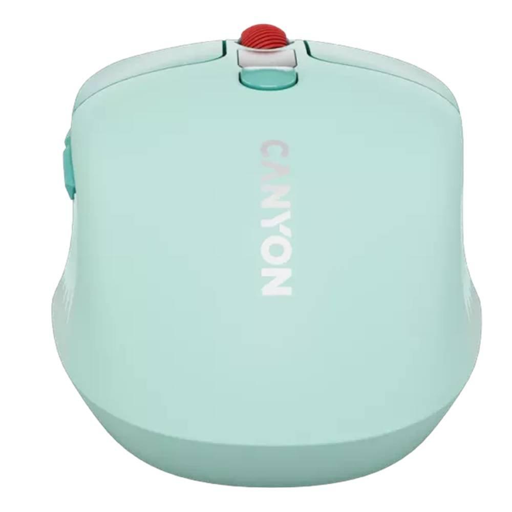 Canyon Silent Wireless Mouse, CNS-CMSW26GR  –Green 