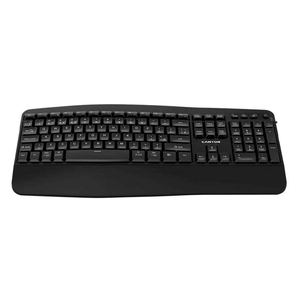 Canyon Wireless AR Keyboard, CNS-HKBW6-AR-  Black