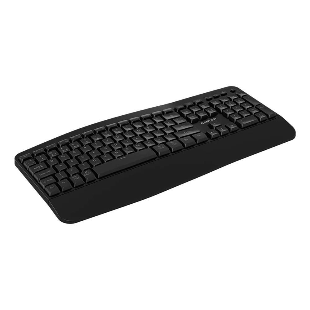 Canyon Wireless AR Keyboard, CNS-HKBW6-AR-  Black