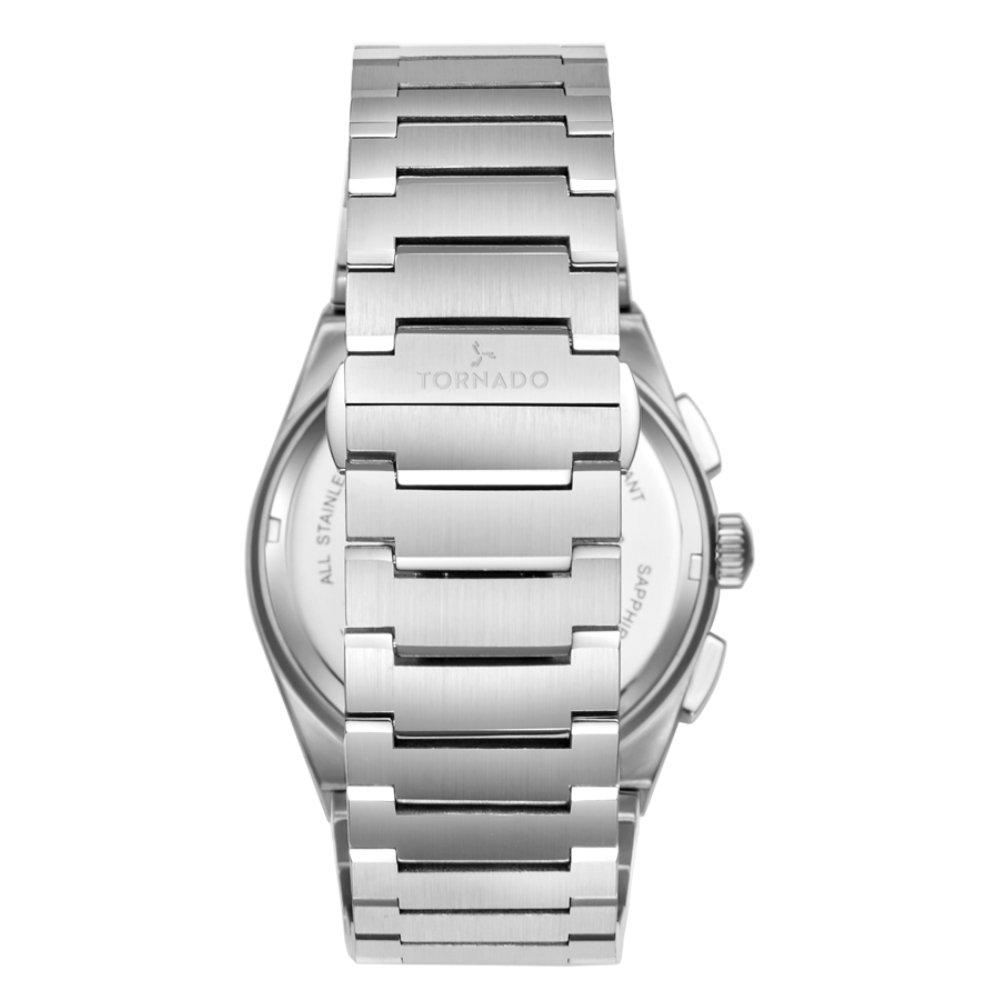 Toronado Watch For Men 44.5mm Silver Strap T24105-TBSB Silver/Gold