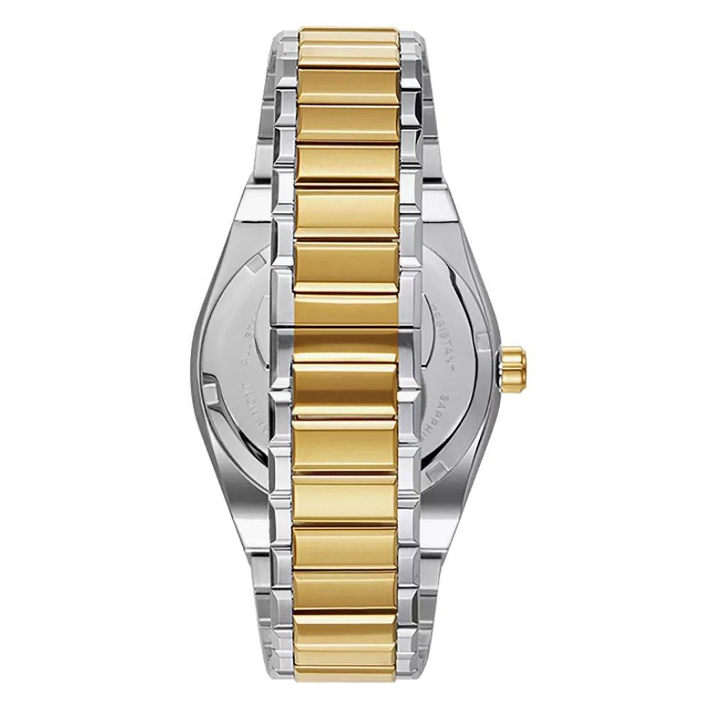 ساعة تورونادو رجالي سوار ذهبي 42 ملم T23003-TBTW ذهبي