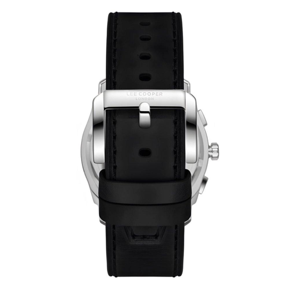 Lee Cooper Watch For Men 42mm Black Strap LC08178.331 Silver