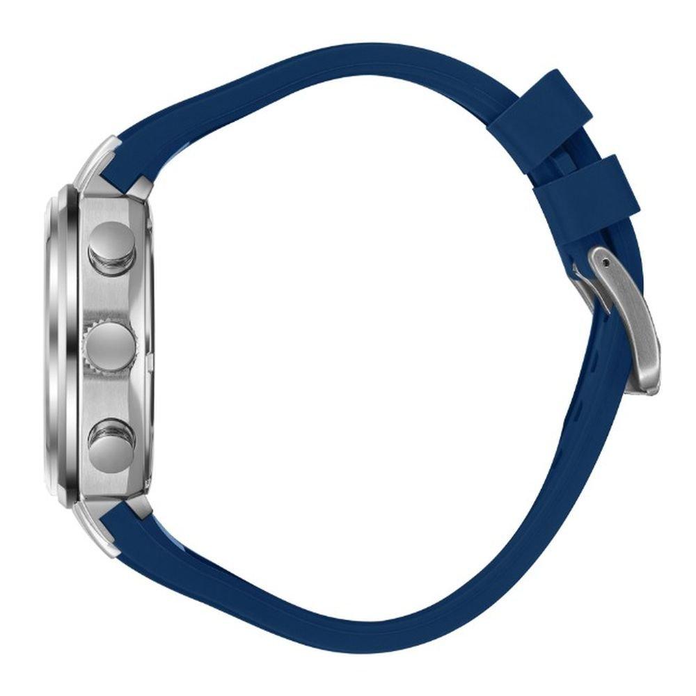 ساعة رجالية بيفرلي هيلز بولو حزام سيليكون 22 ملم BP3778X.339 أزرق