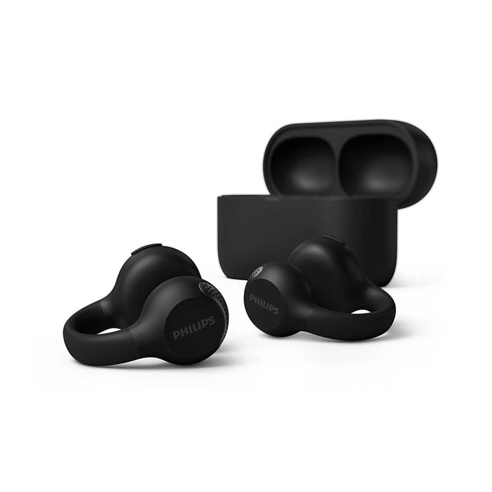 Philips Open-ear true wireless earbuds, TAQ2000BK/97 - Black