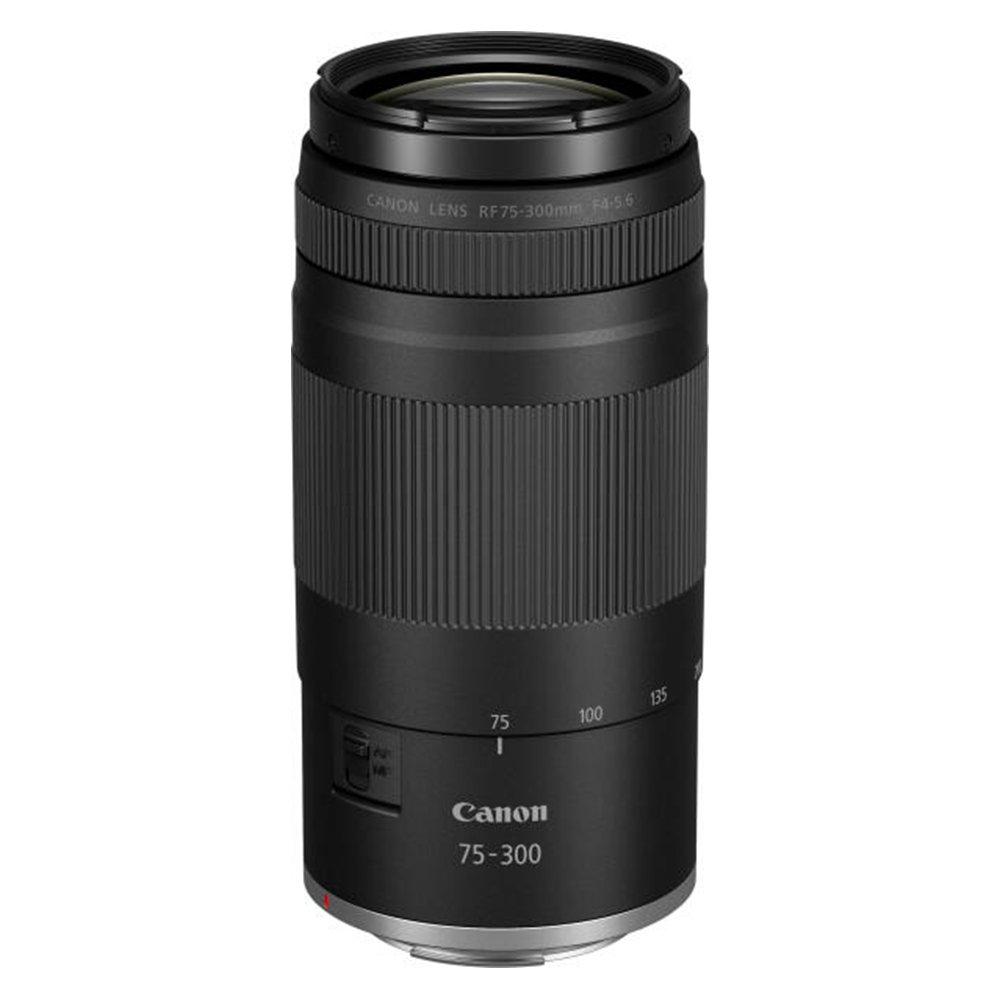 Canon RF 75-300mm F4-5.6 Lens, 7155C005AA - Black