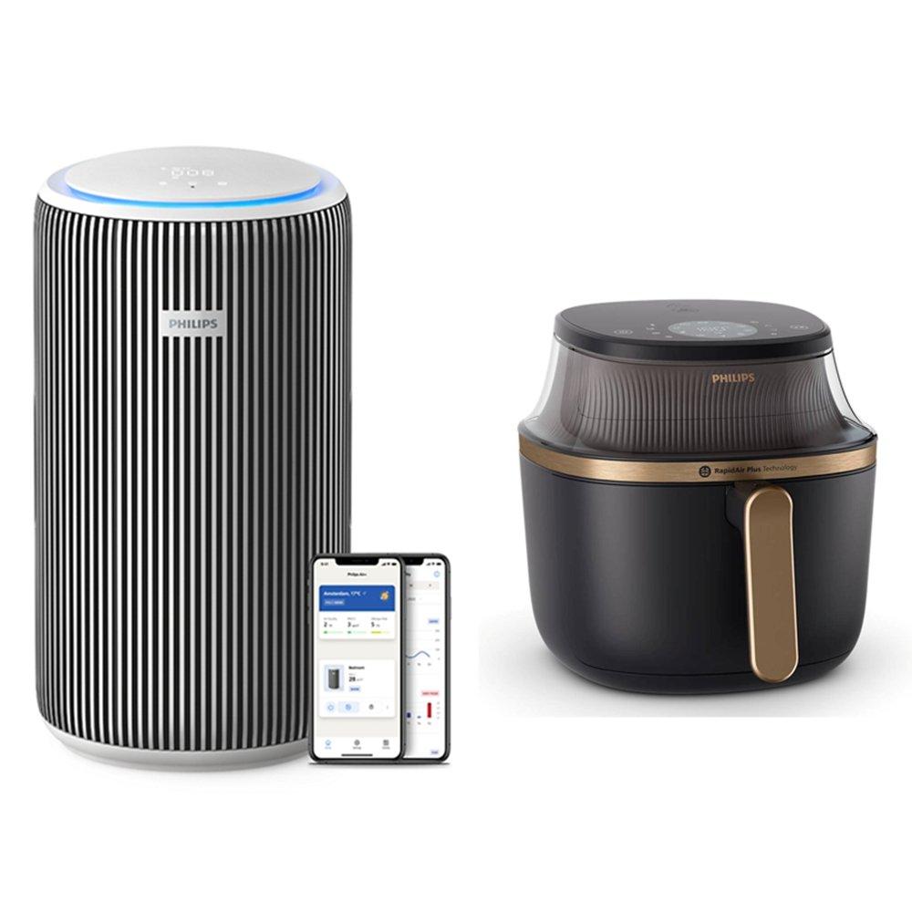 Philips 3220S Smart Air Purifier + 4.2L Digital Fryer