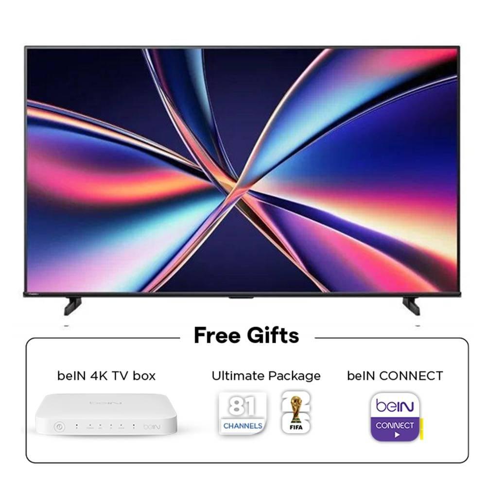 Hisense 75" 4K HDR QLED TV, 75Q7Q - Black
