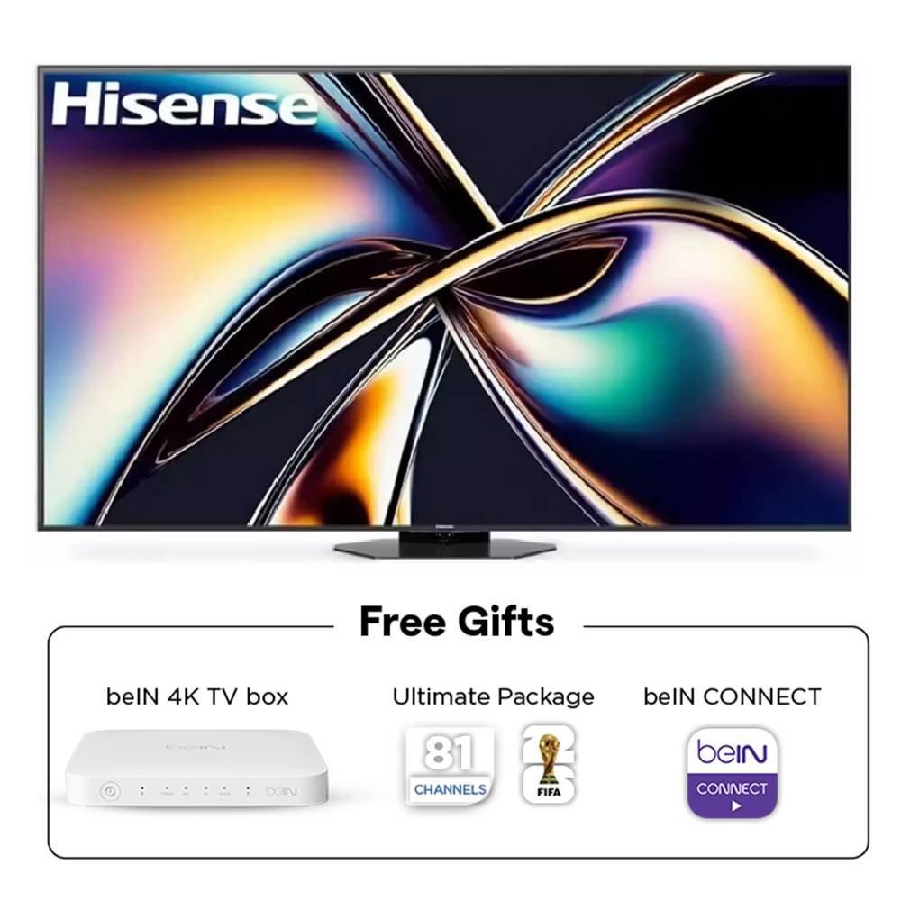 Hisense 75" 4K Mini LED TV, 75U8Q - Black