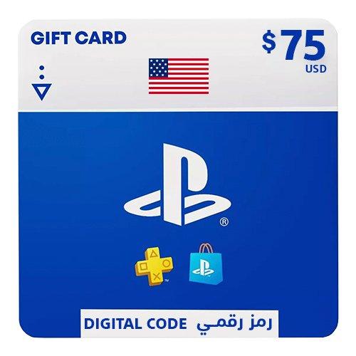 Playstation Gift Card $75 (U.S. Account)