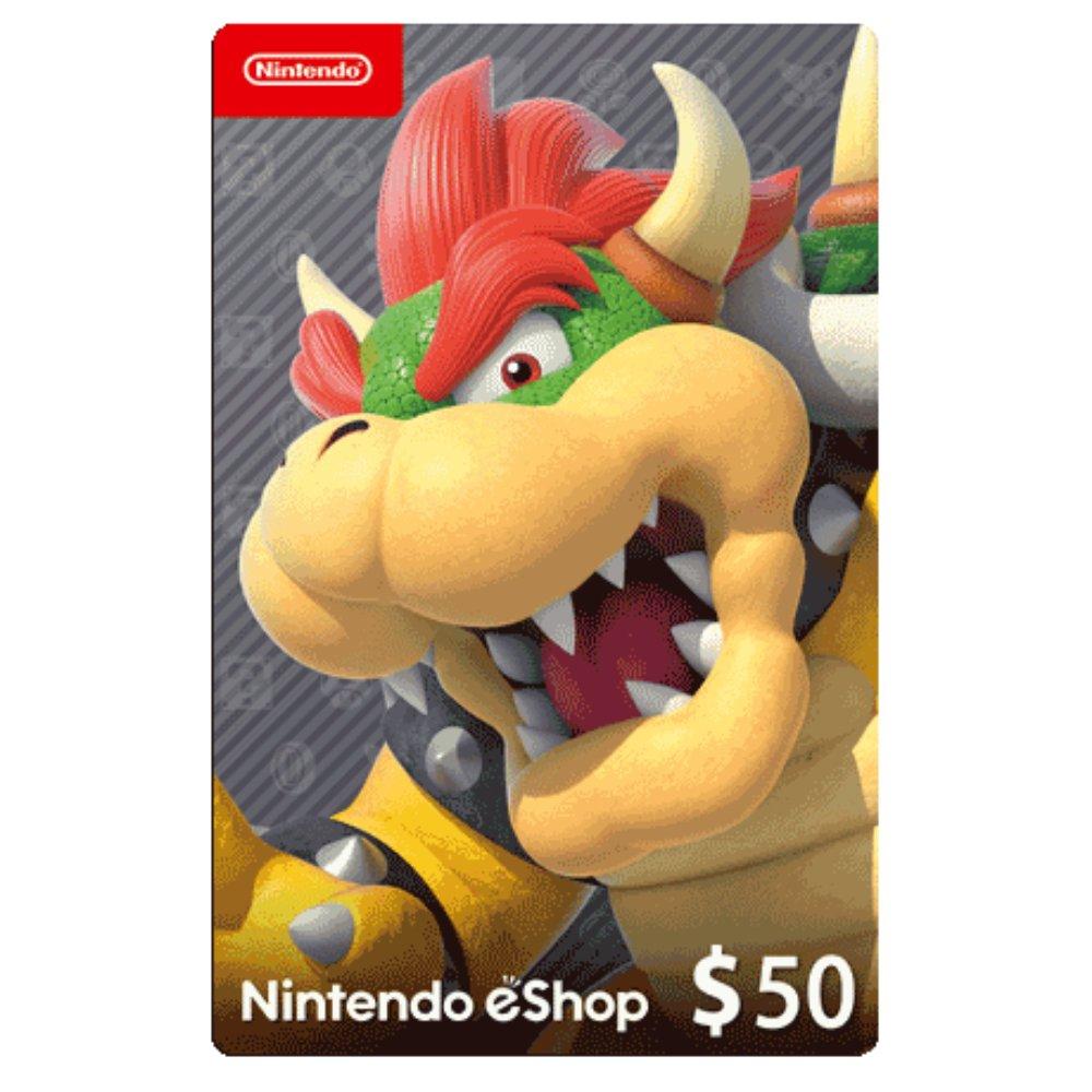 Nintendo eShop Gift Card $50 (U.S. Account)