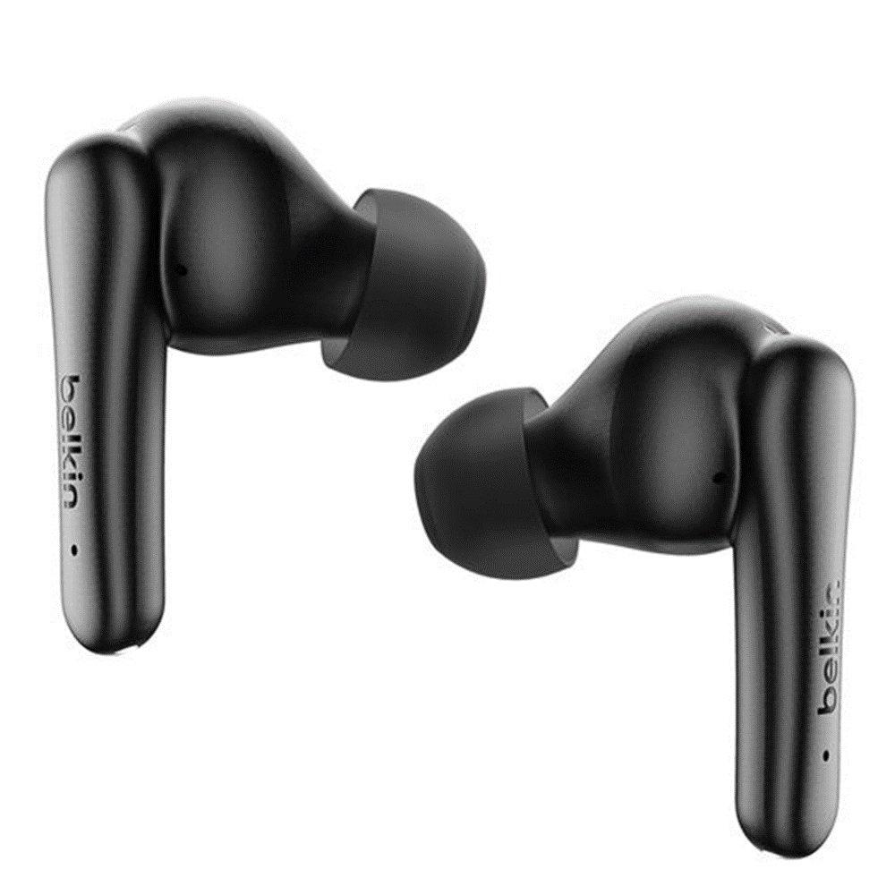 Belkin SoundForm Rhythm Wireless Earphones, AUC015HQBK - Black
