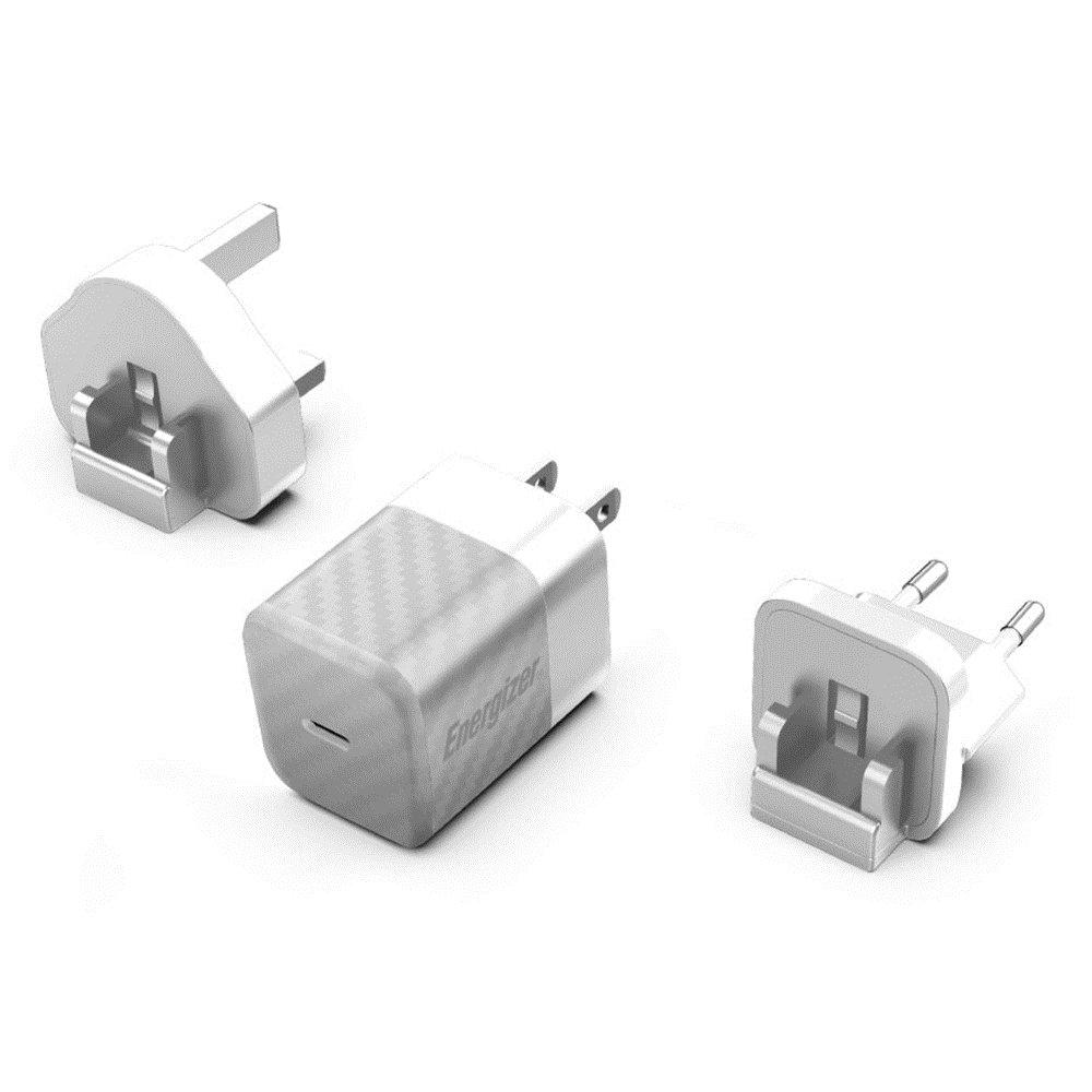 Energizer Wall Charger 20w Multi Plug, ENGZ-A20MUSL - Silver