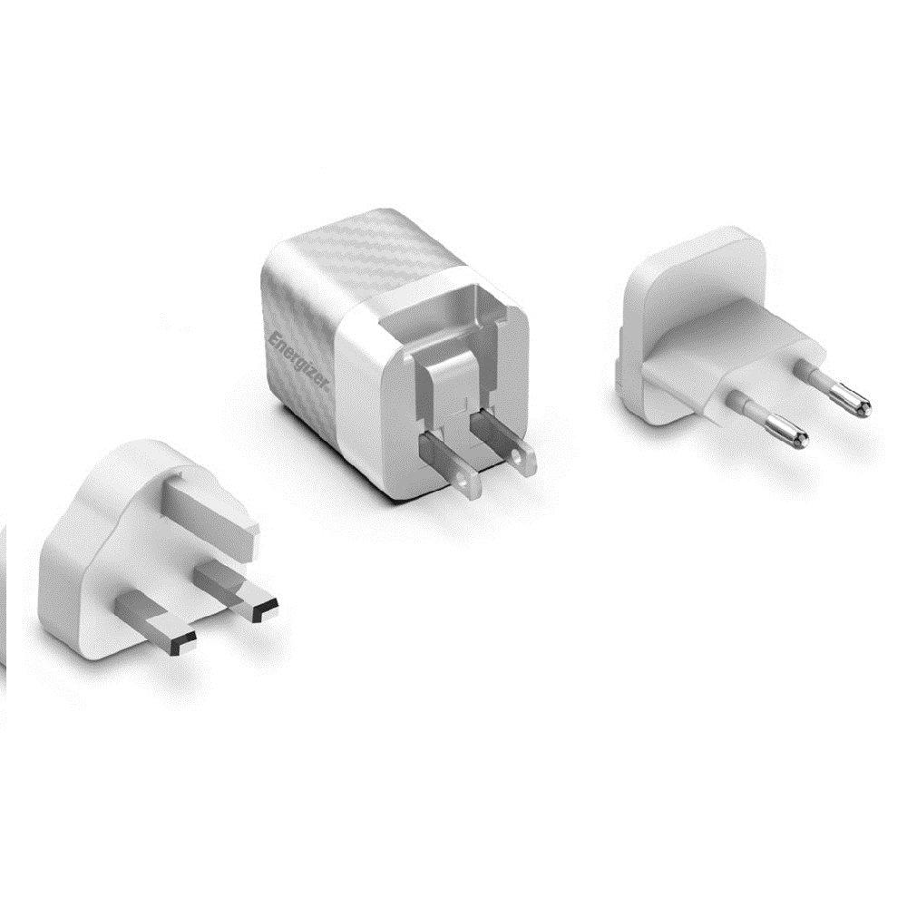 Energizer Wall Charger 20w Multi Plug, ENGZ-A20MUSL - Silver