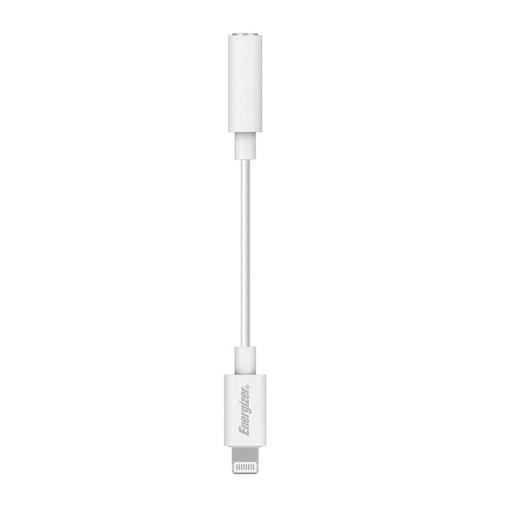 Energizer Wired UIC30 Lightning Earphones, ENGZ-UIL35WH2 – White