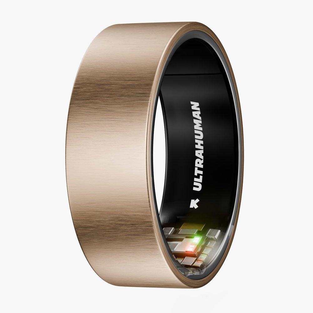 ULTRAHUMAN Ring Air Activity Tracker, Size 5 – Rose Gold