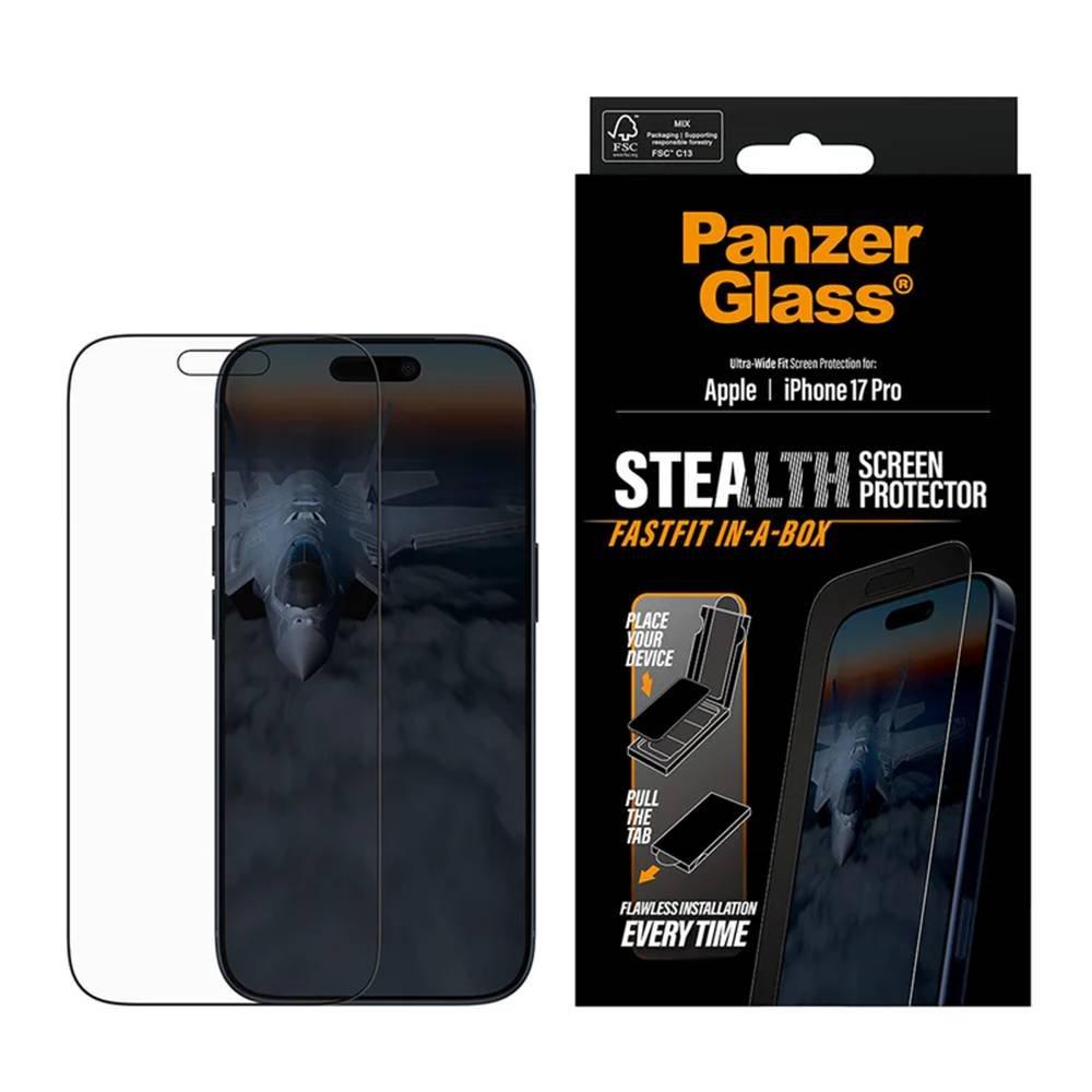 PanzerGlass Stealth Screen iPhone 17 Pro , PG69356 - Clear