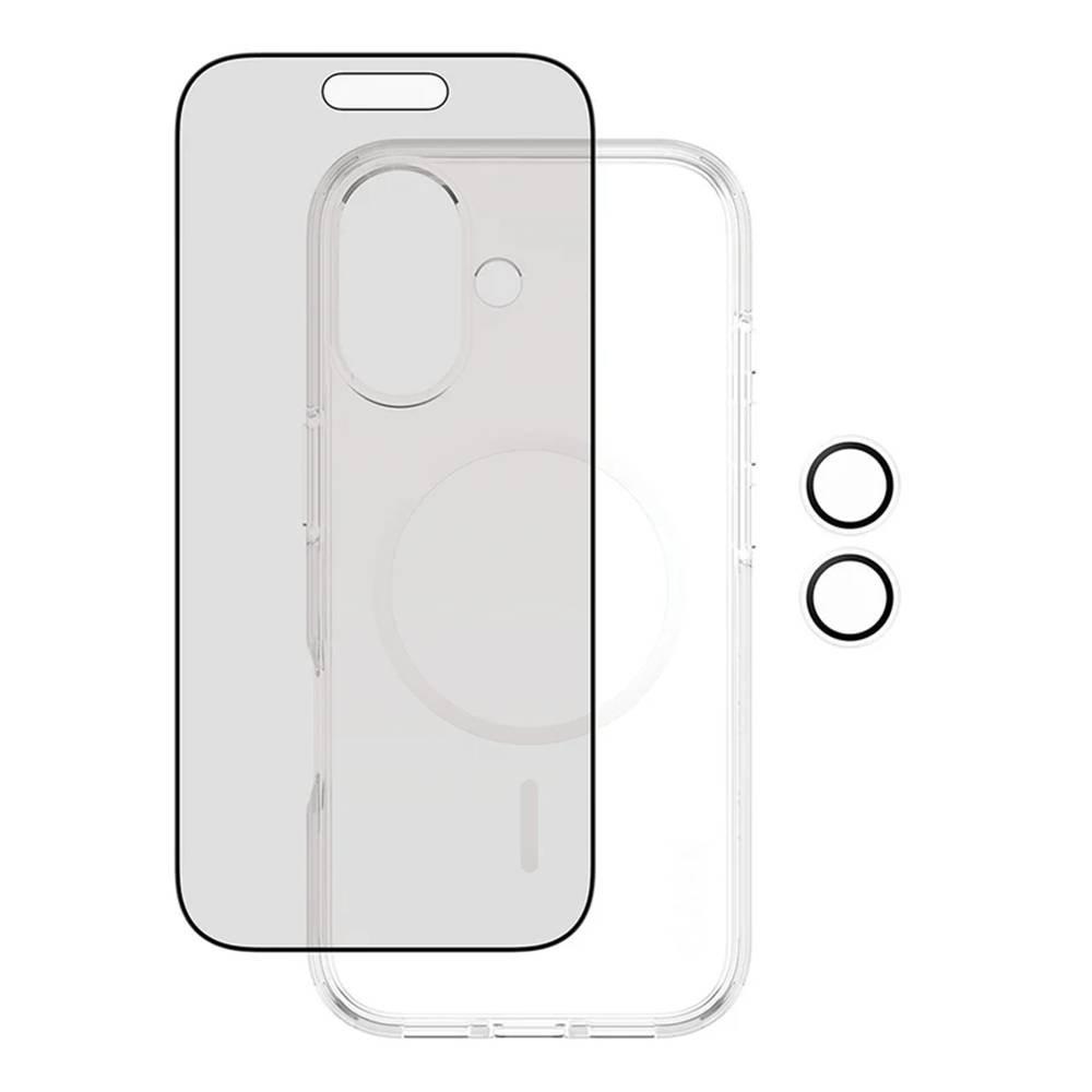 PanzerGlass 3-in-1 Privacy Bundle for iPhone 17, CR55929- Clear