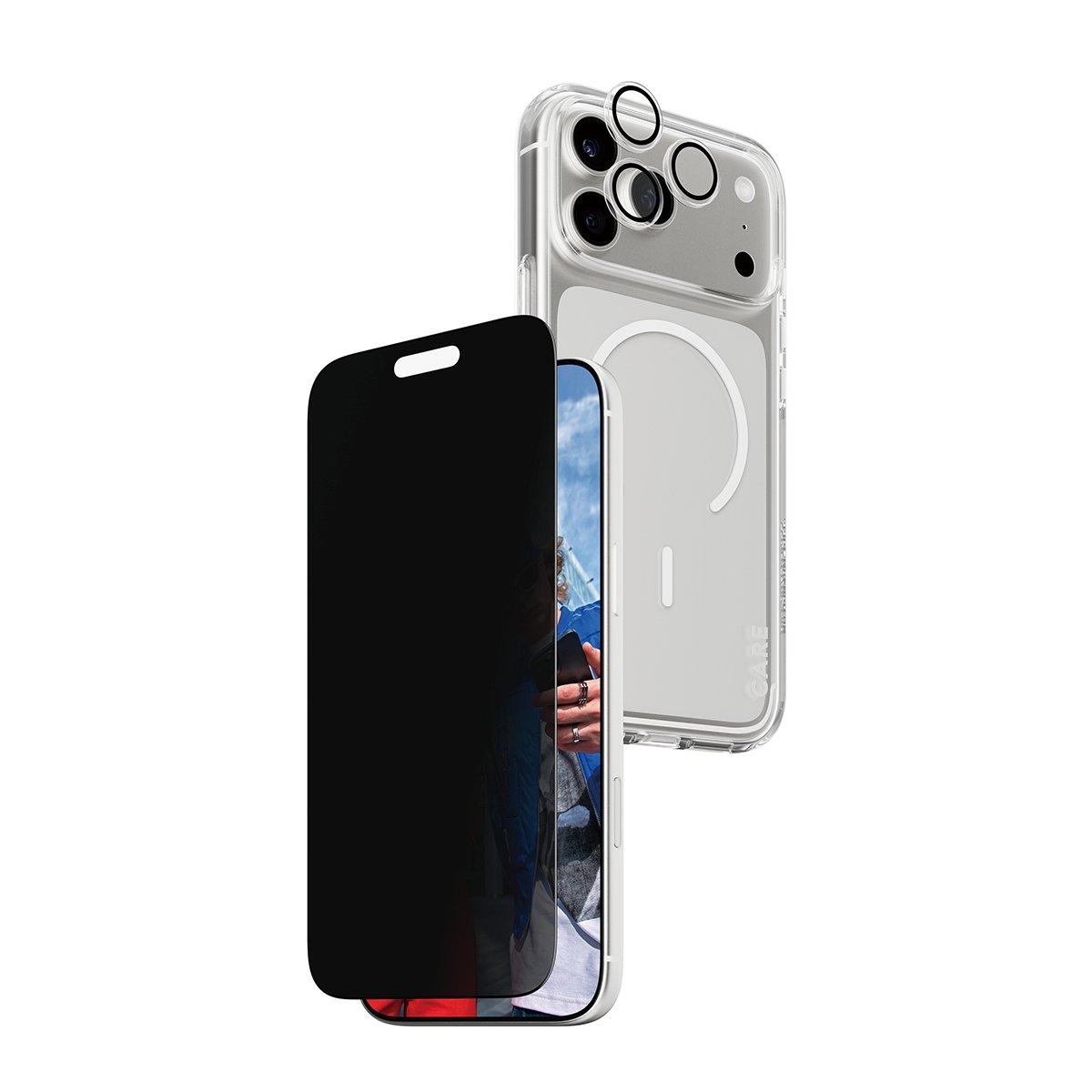 PanzerGlass 3 In 1 Bundle For iPhone 17 Pro Max CR34911 Privacy