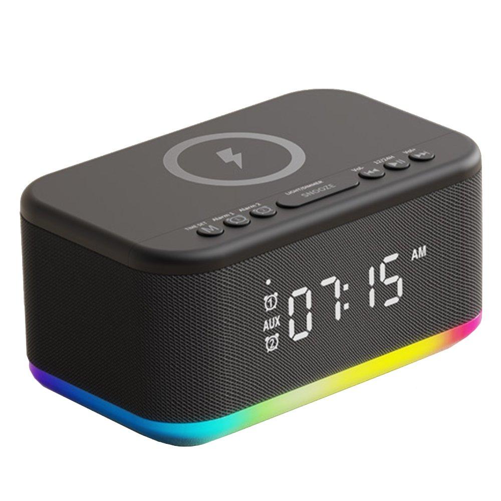 راديو ساعة متعدد الوظائف ايي كيو أيه21بي – أسود