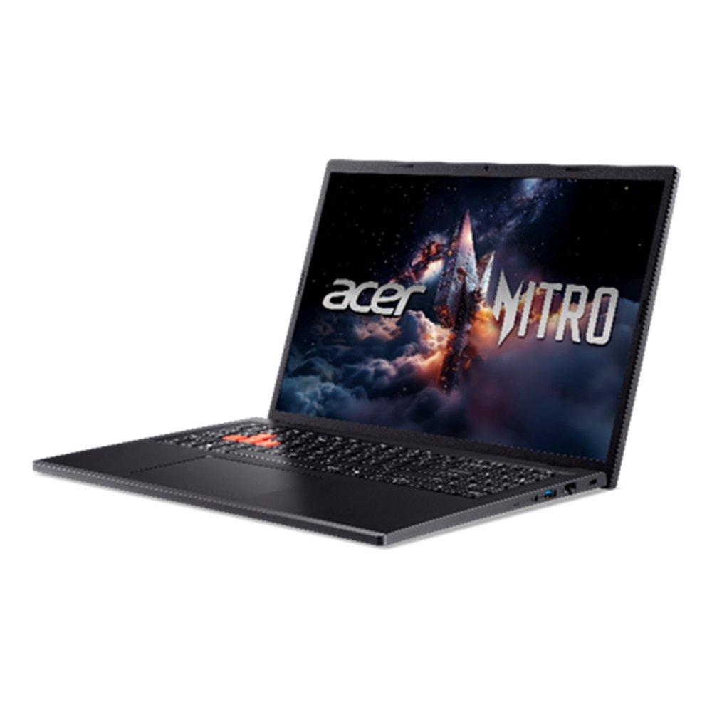 Acer Nitro Lite 16 Gaming Laptop, Intel Core i7, 16", 16GB RAM, 512GB SSD, NVIDIA GeForce RTX 4050, Windows 11 Home, NH.DAGEM.002 - Black