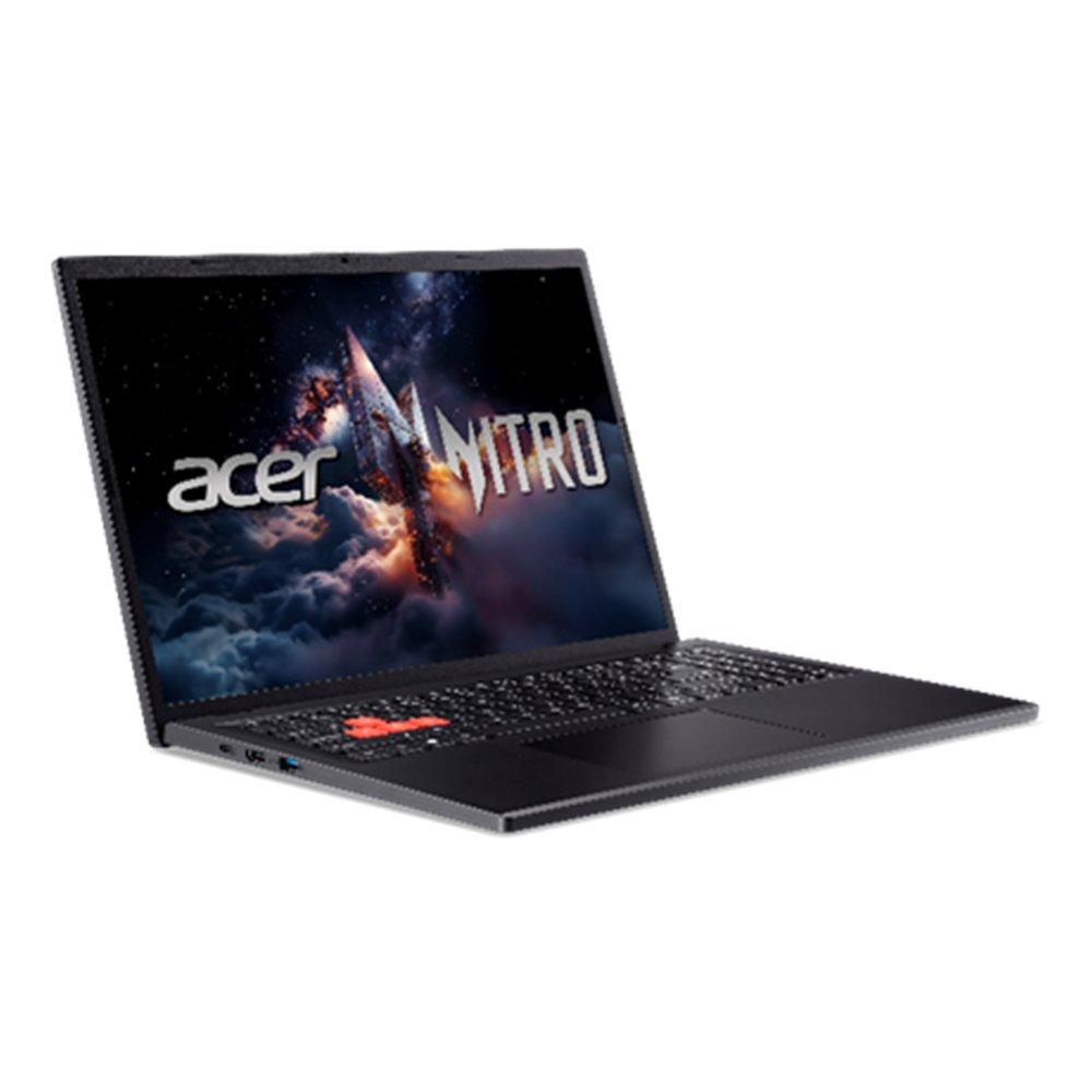 Acer Nitro Lite 16 Gaming Laptop, Intel Core i7, 16", 16GB RAM, 512GB SSD, NVIDIA GeForce RTX 4050, Windows 11 Home, NH.DAGEM.002 - Black