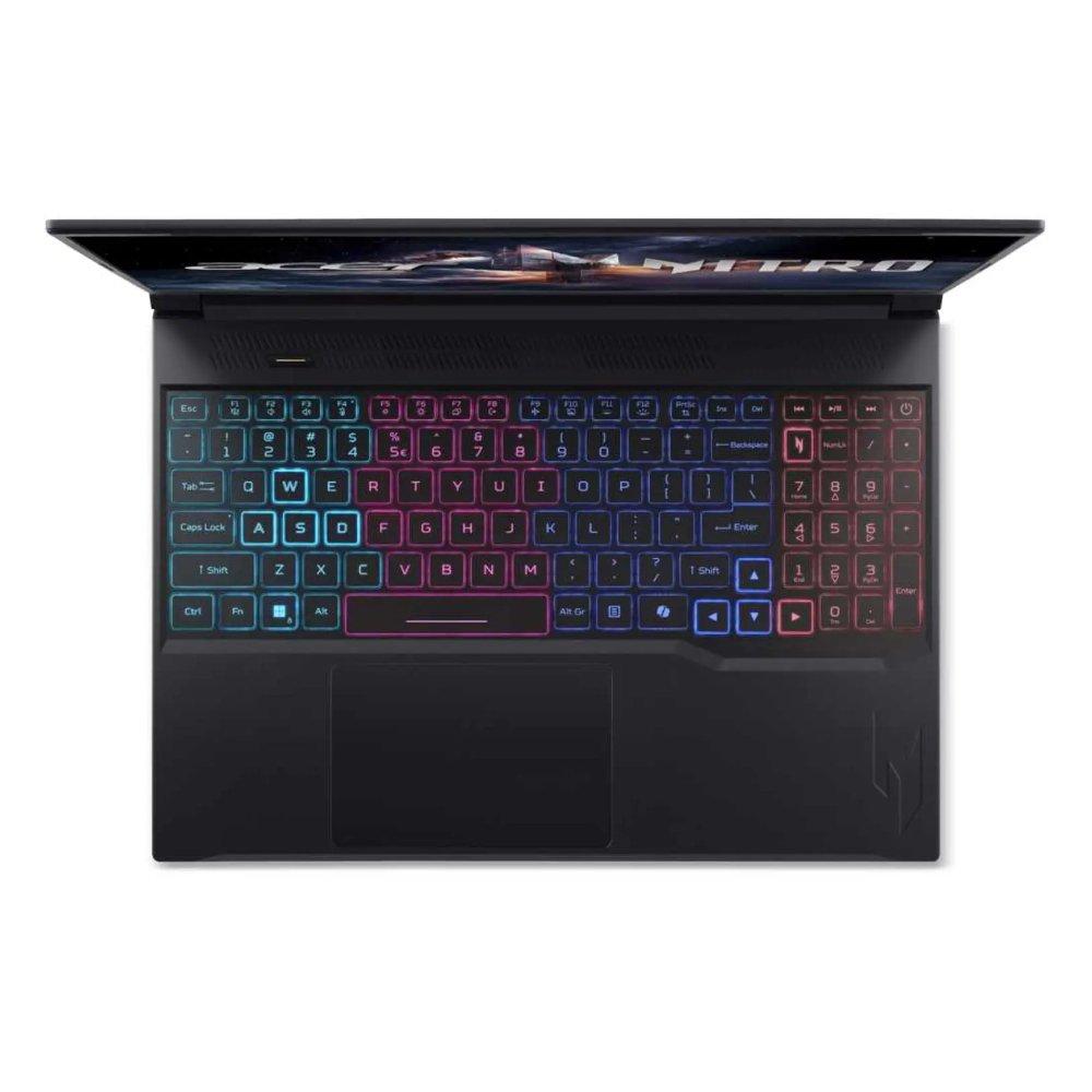 Acer Nitro V 16 Slim Gaming Laptop Intel Core 9-270H 16-inch WQXGA LCD 16GB RAM 1TB SSD RTX 5070 Windows 11 Home NH.QXDEM.001 - Obsidian Black