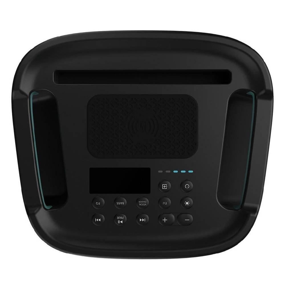 Hisense HP110 Plus Party Rocker One Plus Party Speaker with 2 microphones- Black