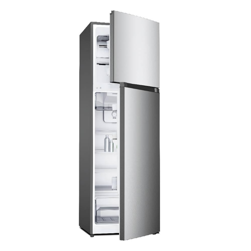 Daewoo Top Freezer Refrigerator, 247L,  8.7 CFT, DR-T3041IS - Silver 