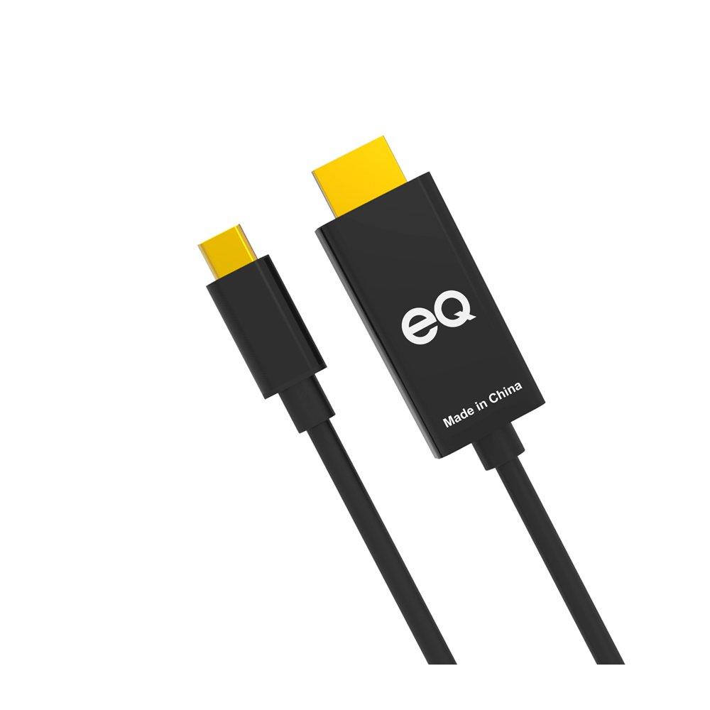 EQ Type C To HDMI Cable, 1,8 m, 60 Hz, PVC, HB0K105