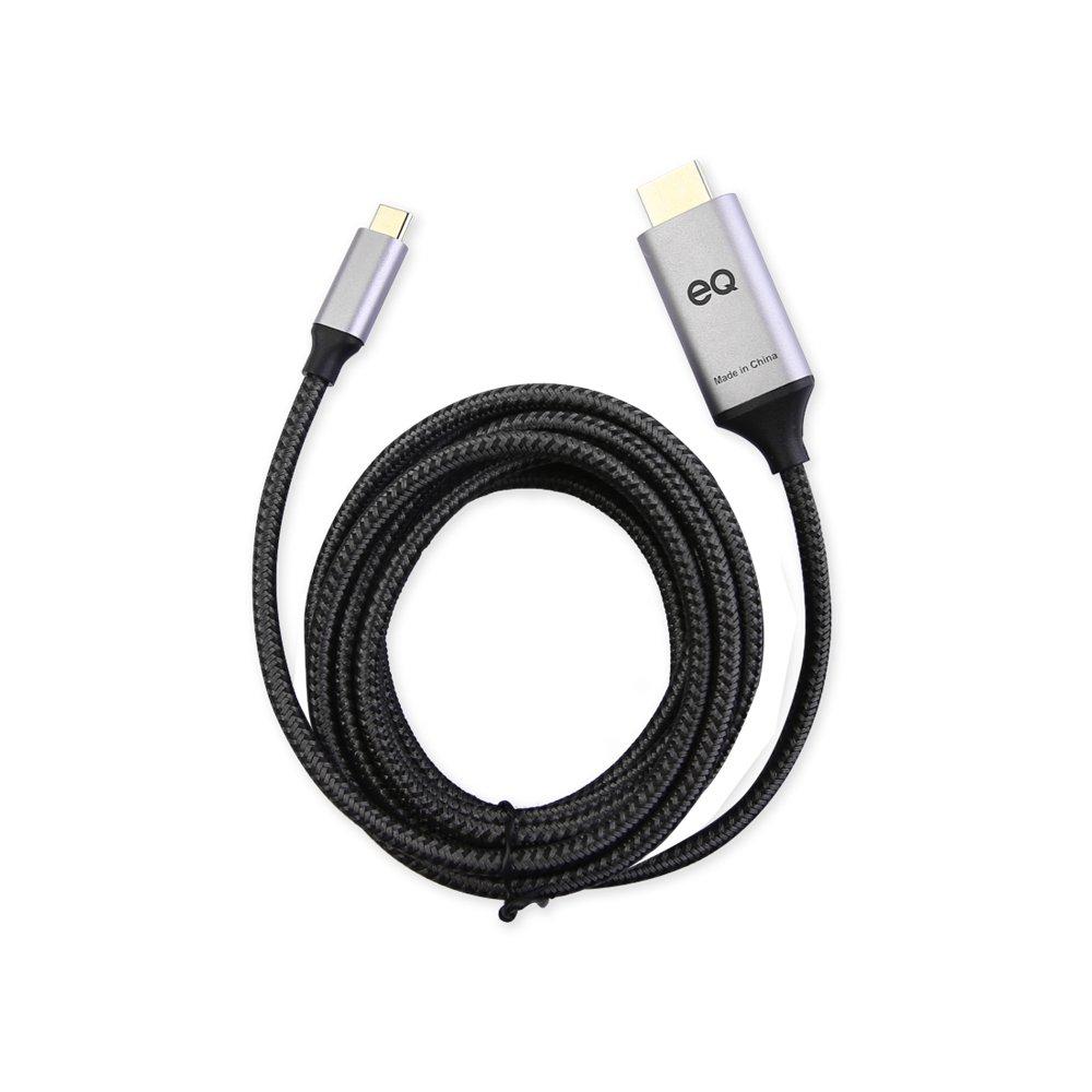 EQ Type C To HDMI Cable, 1,8 m, 60 Hz, MTL, HB0K105