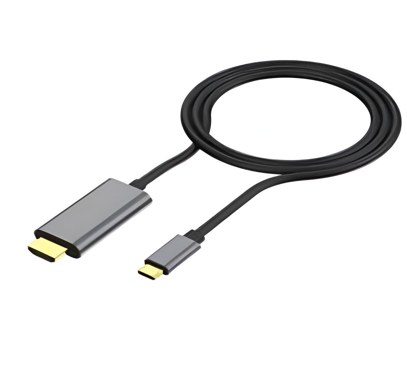 EQ Type C To HDMI Cable, 3 m, 60 Hz, MTL, HB0K105