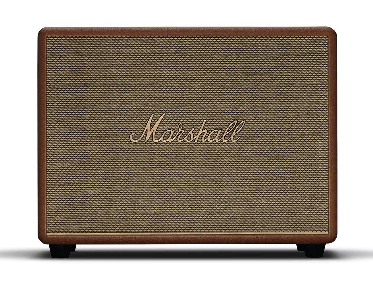 Marshall Woburn III Home Speaker, Bluetooth - Brown