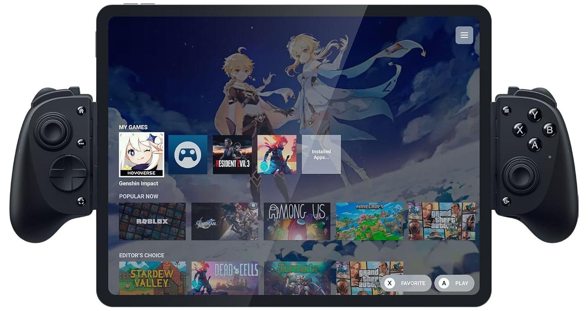 Razer Kishi V3 Pro XL Tablet Controller, USB C, up to 13", RZ06-05470100-R3U1 - Black