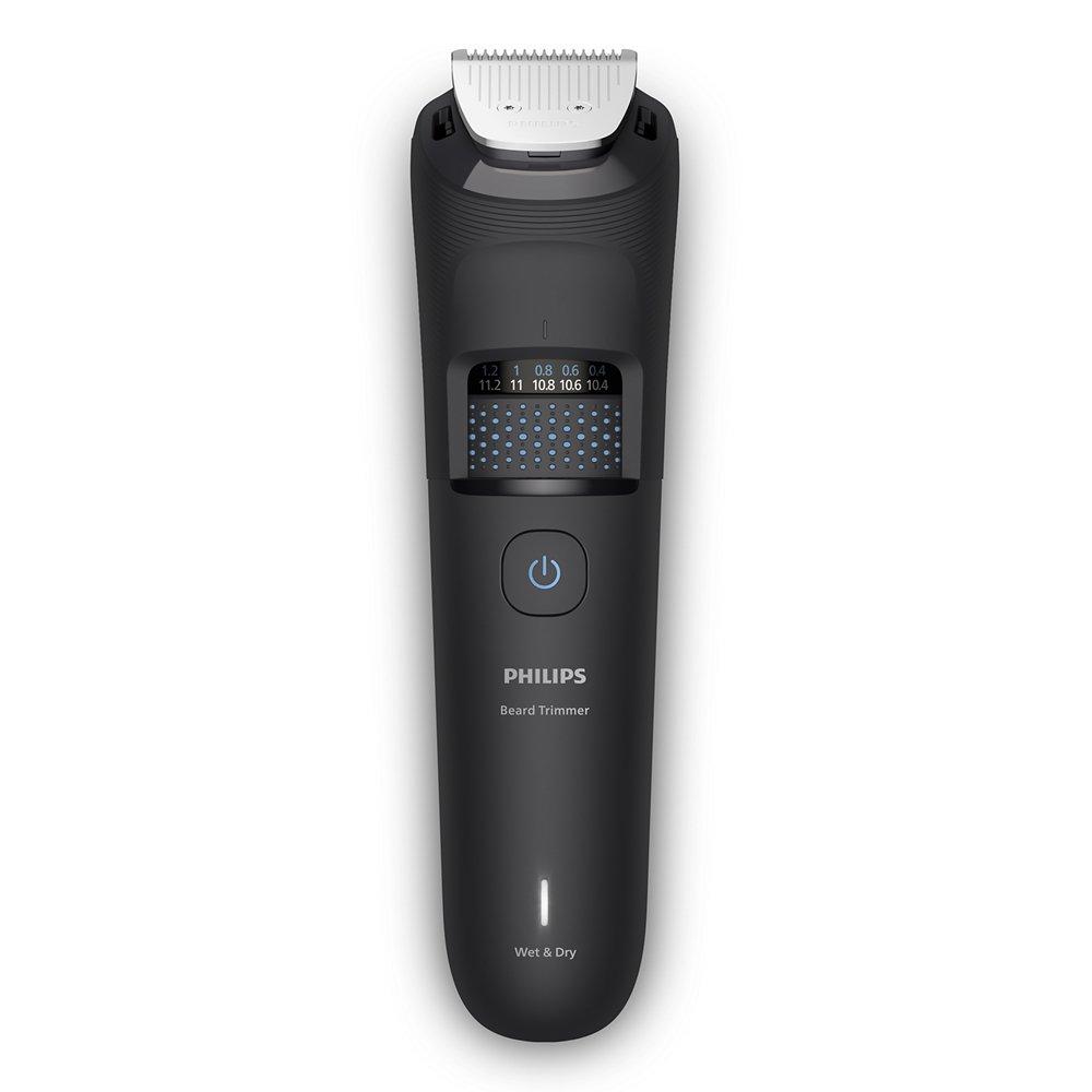 Philips Beard Trimmer BT5780/15 | 40 length settings 0.4–20 mm | Catches cut hairs to reduce mess | 100% washable | Up to 100 min cordless + 5-min quick charge | Charging stand | USB-A charging