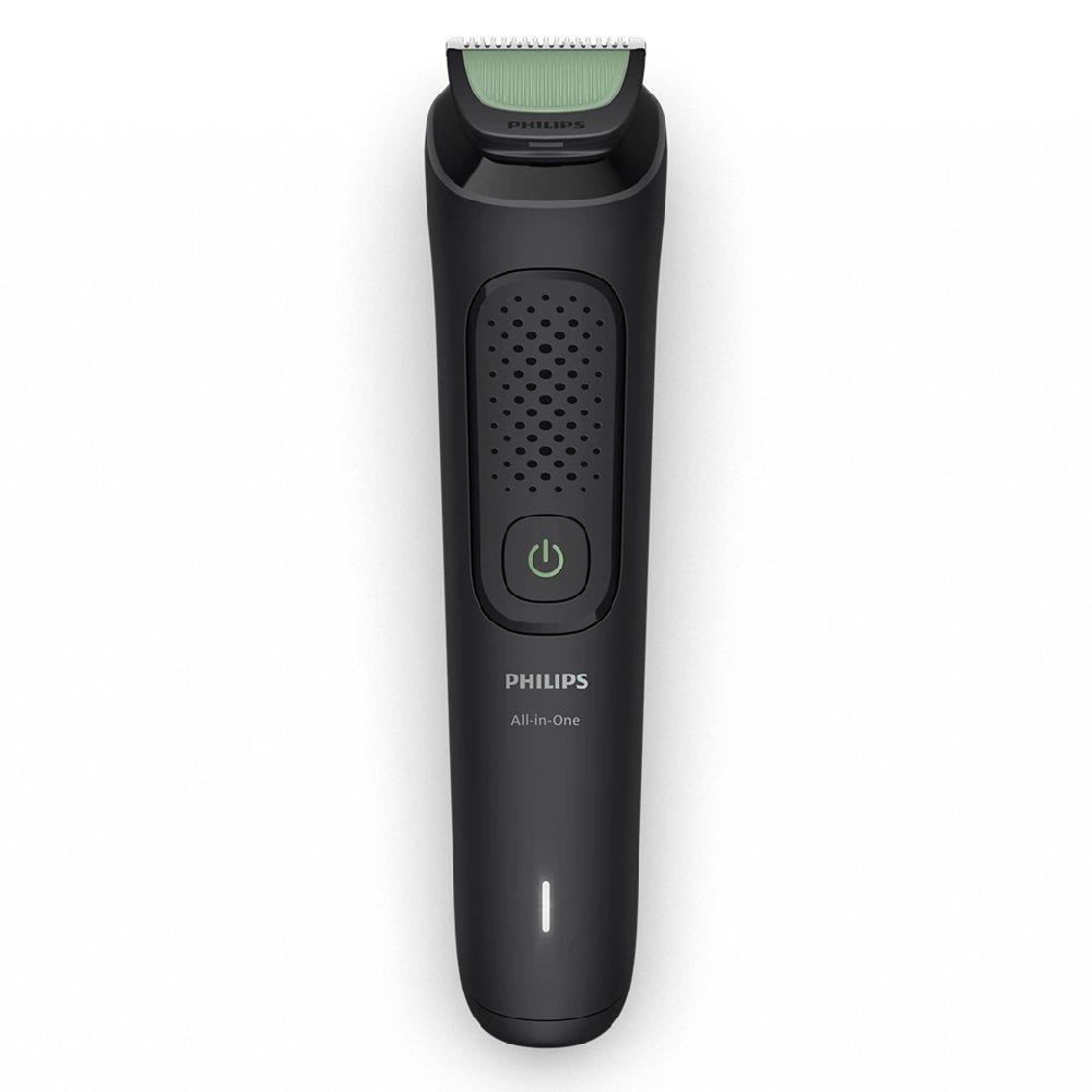 Philips 8-in-1 Multi Grooming Kit MG3940/15 | Beard, hair & nose trim | Adjustable 3–7 mm comb + hair & body combs | 70 min cordless | Washable attachments | USB-A charging | Pouch