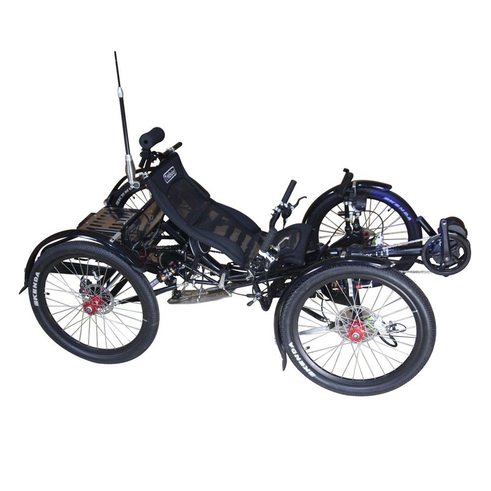 Pre-Order TrikExplor 4WD Sport Utility Quad E-Bike - Black