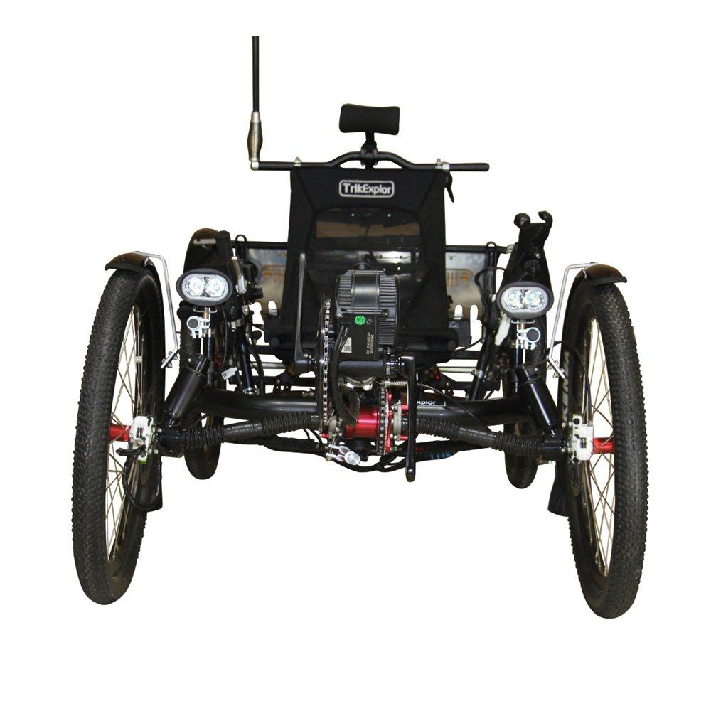 Pre-Order TrikExplor 4WD Sport Utility Quad E-Bike - Black