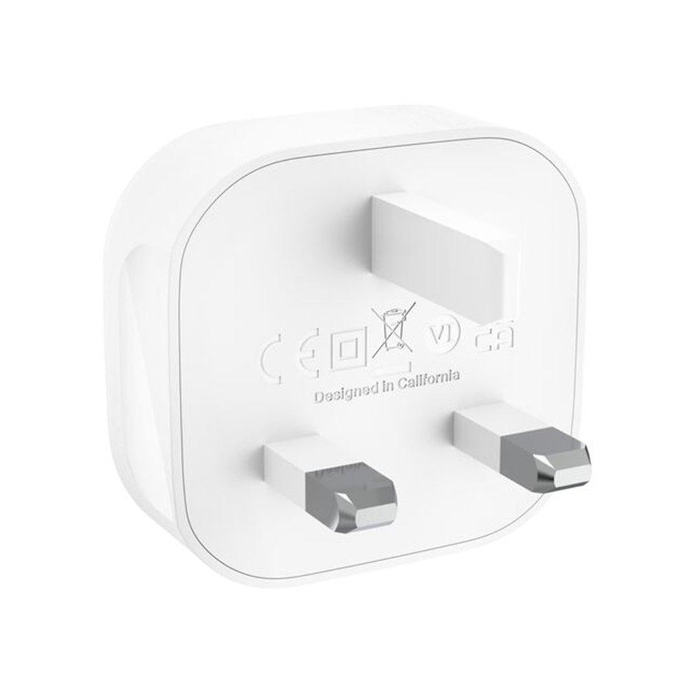Belkin 20W USB-C Charger with 1m Cable, WCA009my1MWH-B6 - White