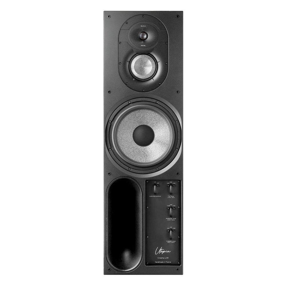 Focal Utopia Cinema LCR 3-Way Speaker, FOAIWUCUCI0B000 - Black