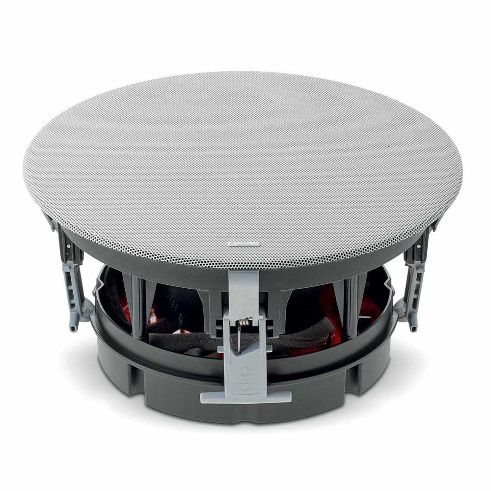 Focal 1000 ICA6 2-Way Ceiling Speaker, FOAIWBKCA60B000 - Black