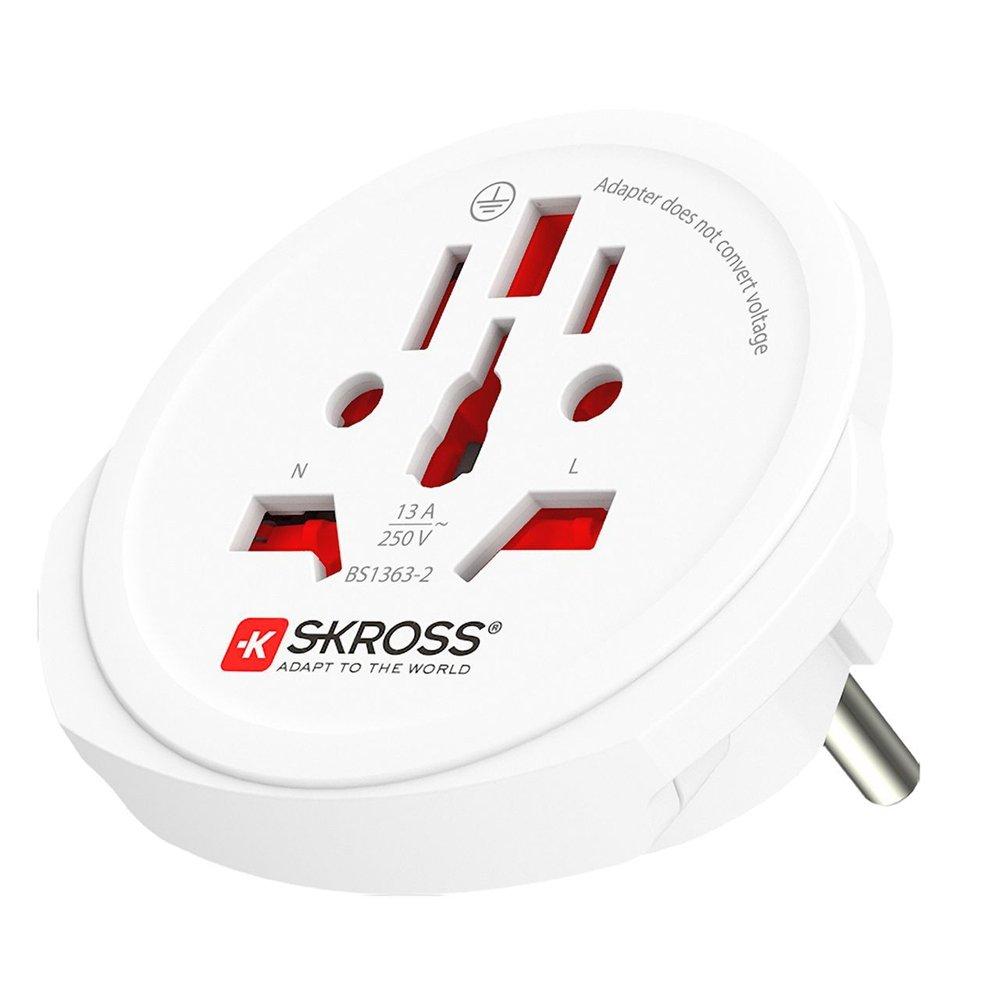 Skross Pro Light USB Charger with Cable, 1.302476 - White