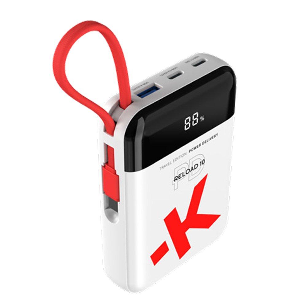 باور بانك سكروس ريلود 10,000 مللي أمبير/ساعة، SKPBR10TRA01CN - أبيض