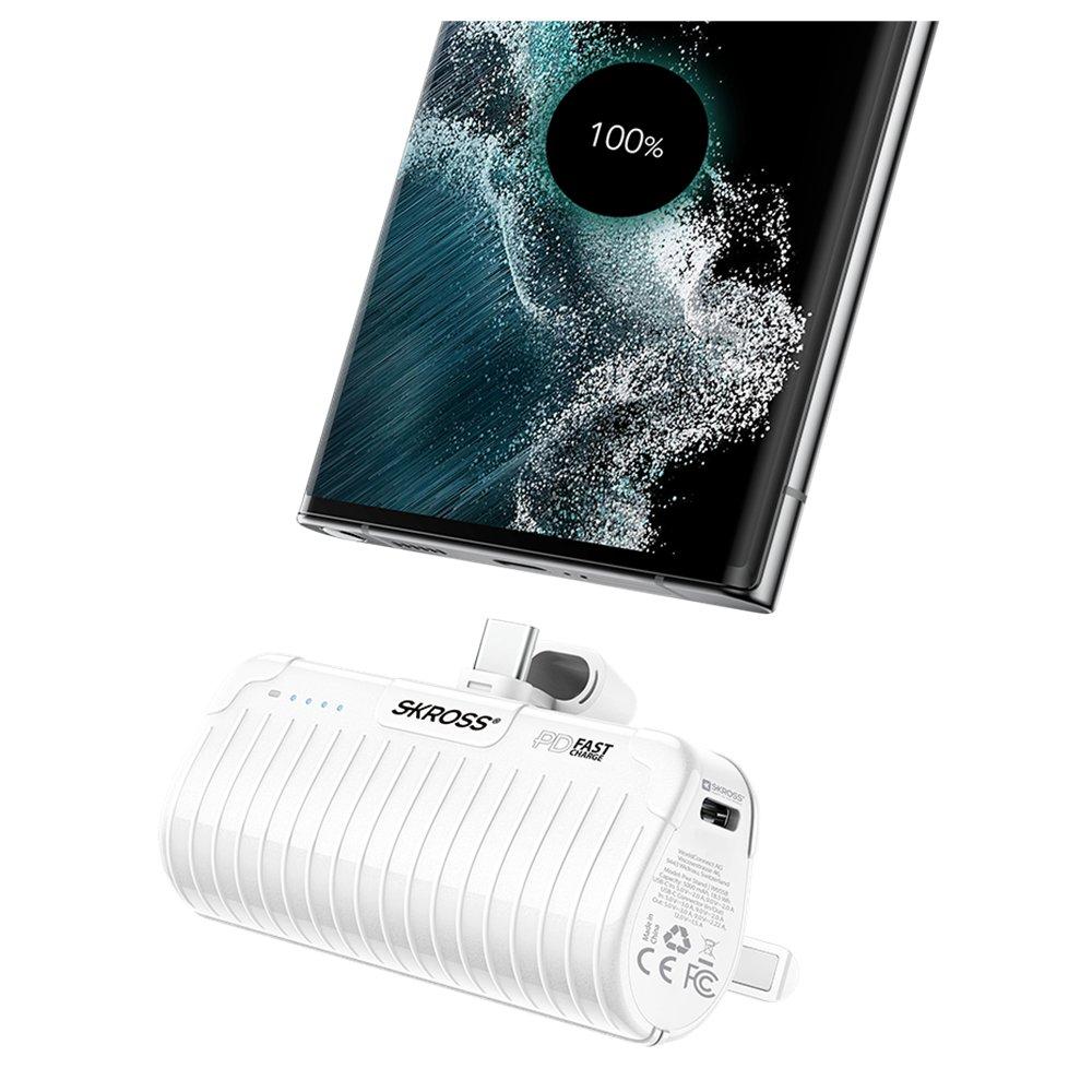 شاحن يو اس بي من سكروس، SKPB0003RPSCN - أبيض