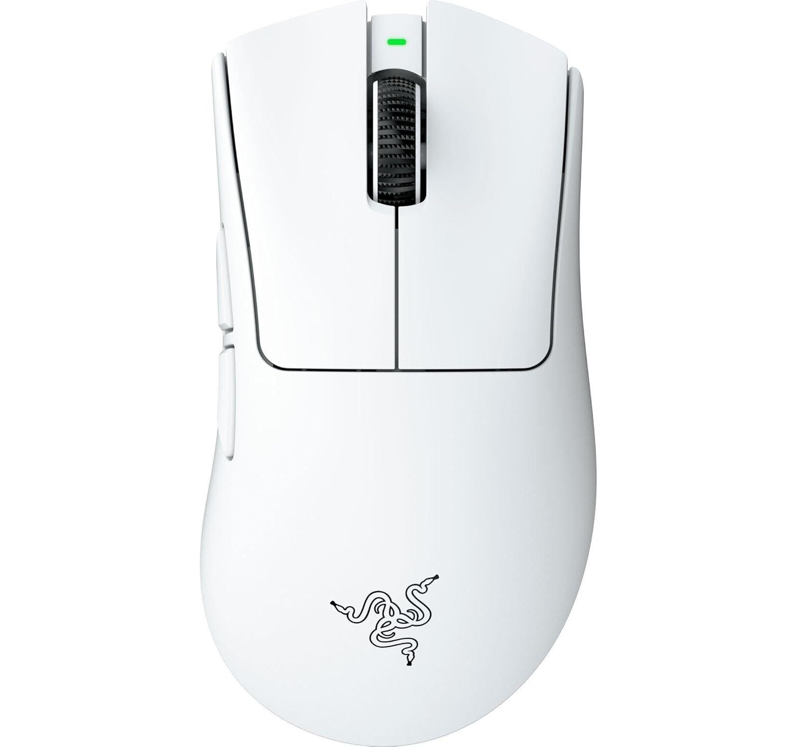Razer DeathAdder V4 Pro Mouse, Wireless, RZ01-05330200-R3U1 - White